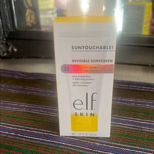 Suntouchable Invisible Sunscreen - Yellow